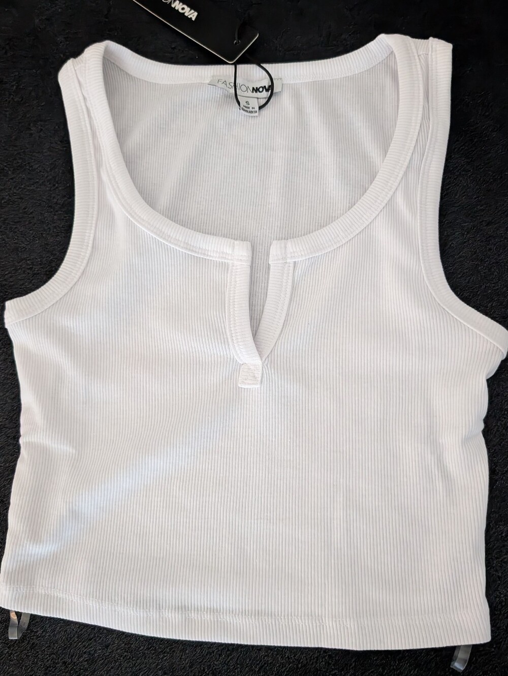 Size small crop Tank Top